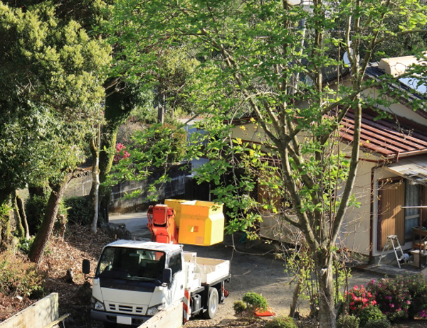 台風被害・空き家・庭管理(山崎造園・兵庫県宍粟市)