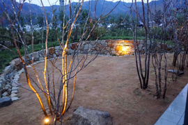 屋根付きカーポートの施工例